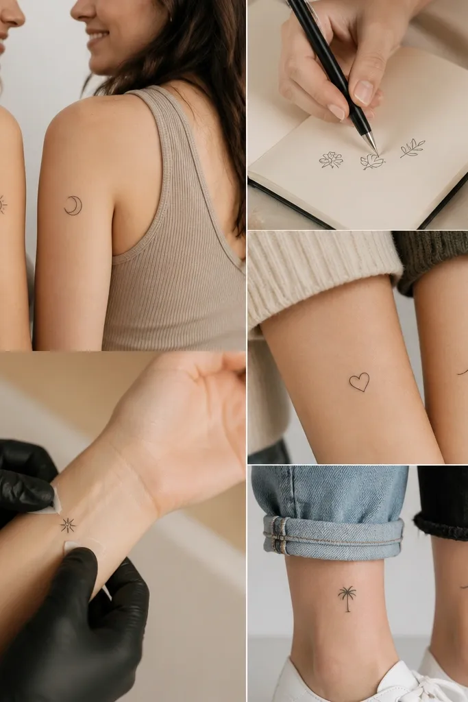 Steps To Choose Dainty Friendship Tattoos Simply