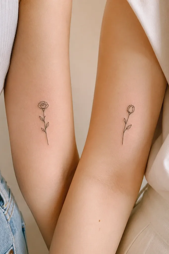 Matching Friendship Tattoos Compared For Cute Ink