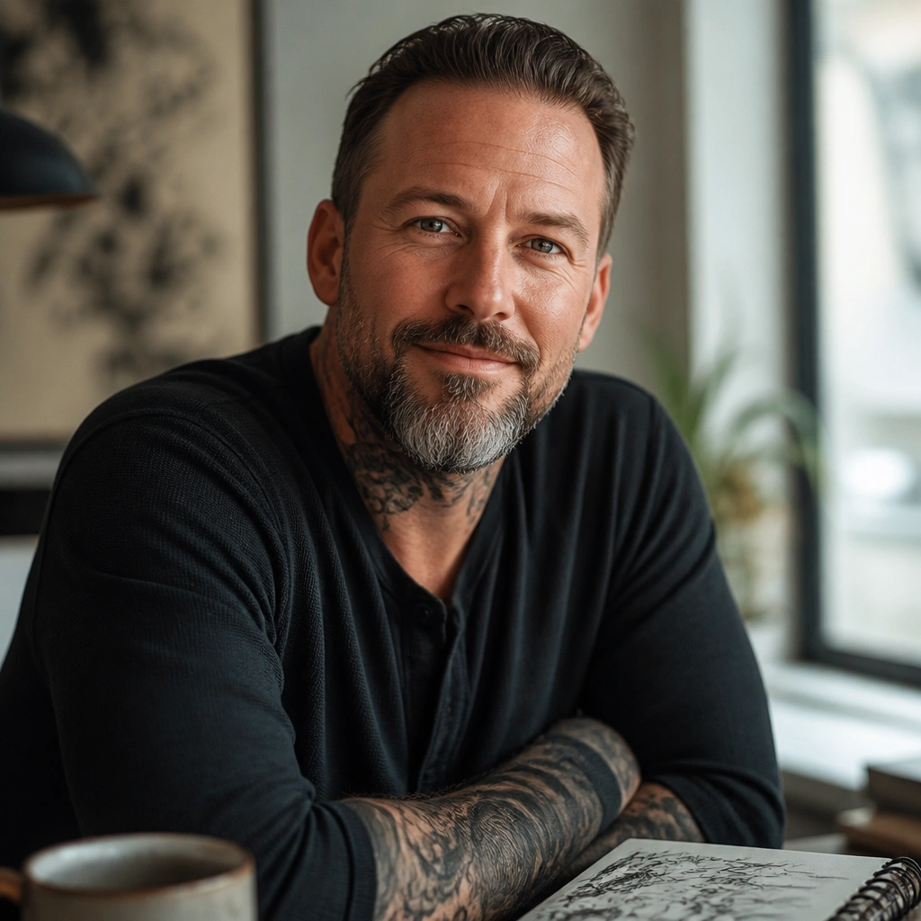 Scott Miles, editor of Tattoo Aurea