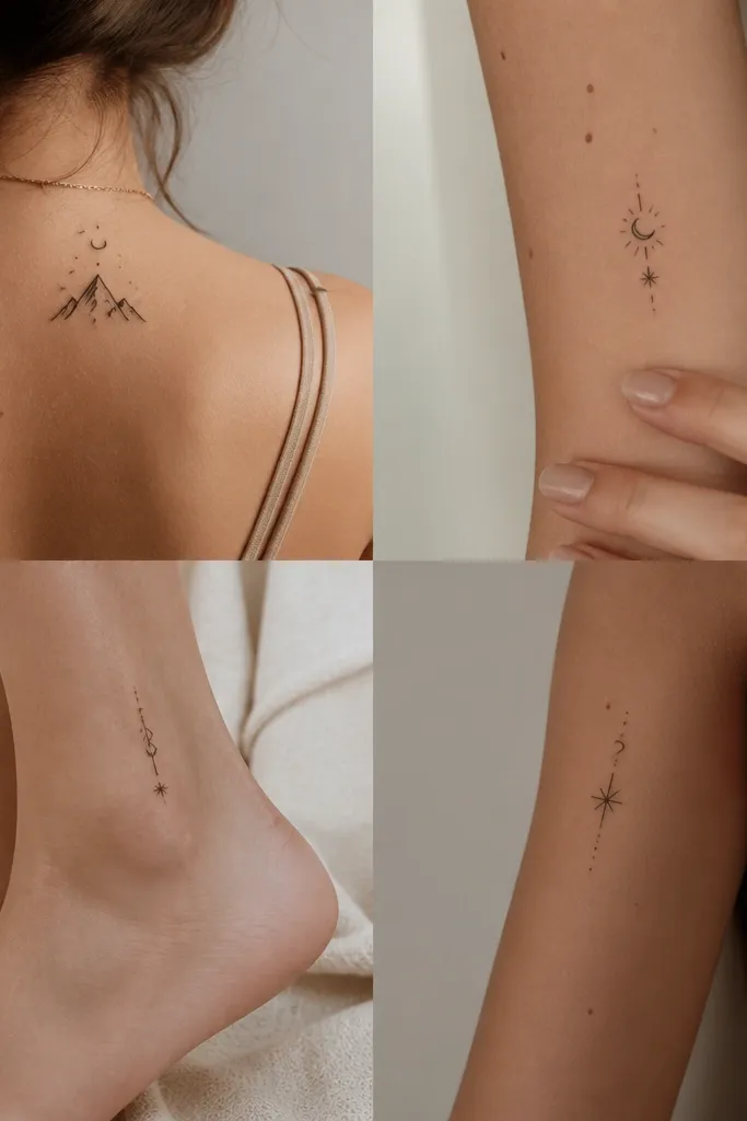 Renter-friendly Illyrian ACOTAR Tattoos