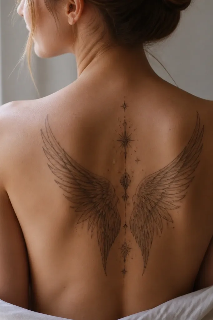 Year-round ACOTAR Tattoos with wings