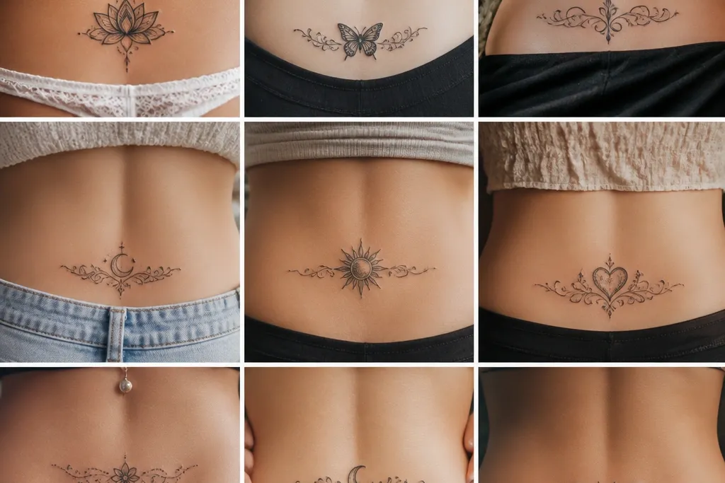 Affordable Hot Tramp Stamp Tattoo Ideas