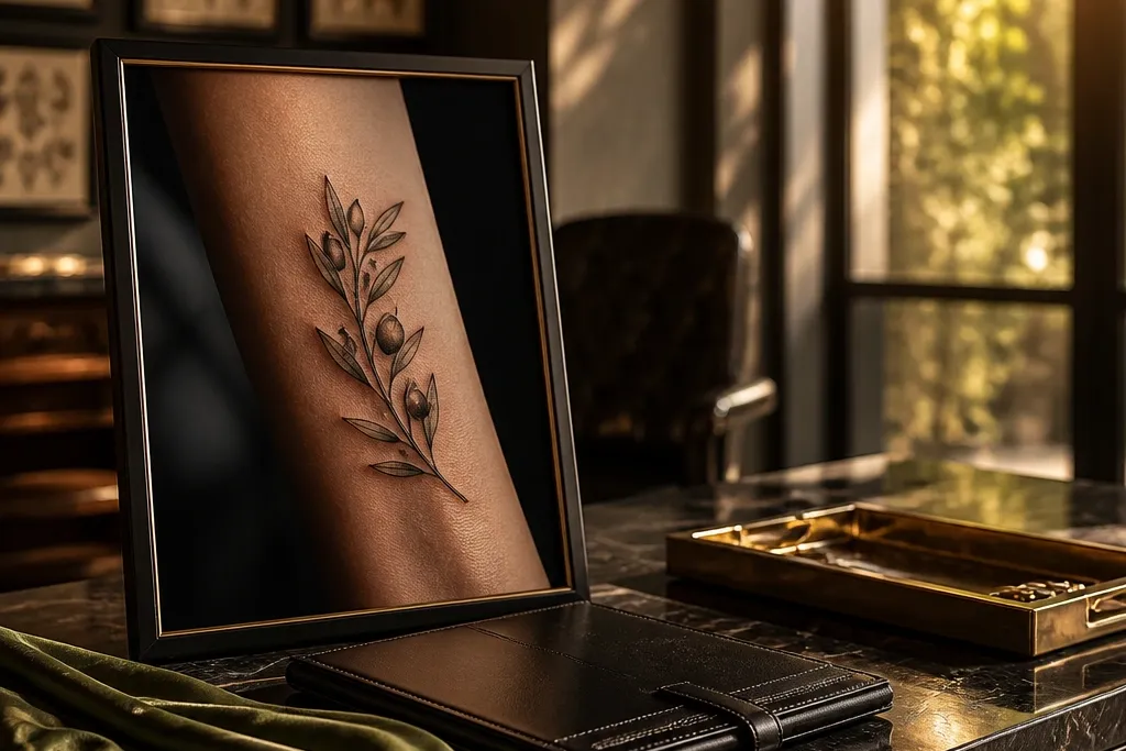 Olive Branch Tattoo Luxury High End Styles