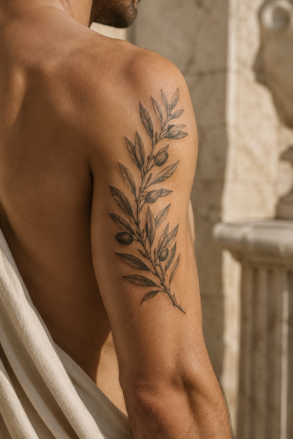 Olive Branch Tattoo Luxury High End Styles