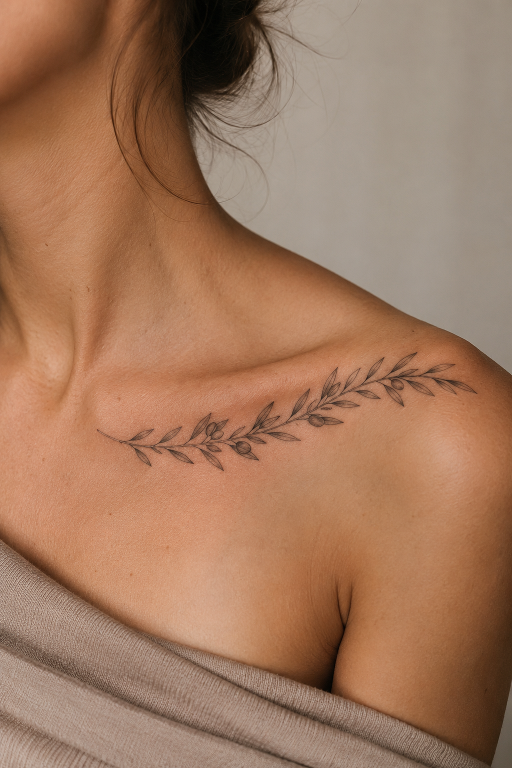 Olive Branch Tattoo on a Budget