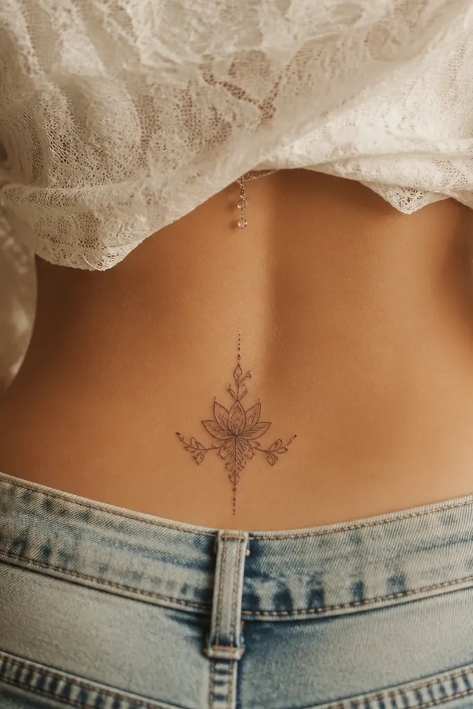 Pretty Tramp Stamp Tattoos That Look Aesthetic