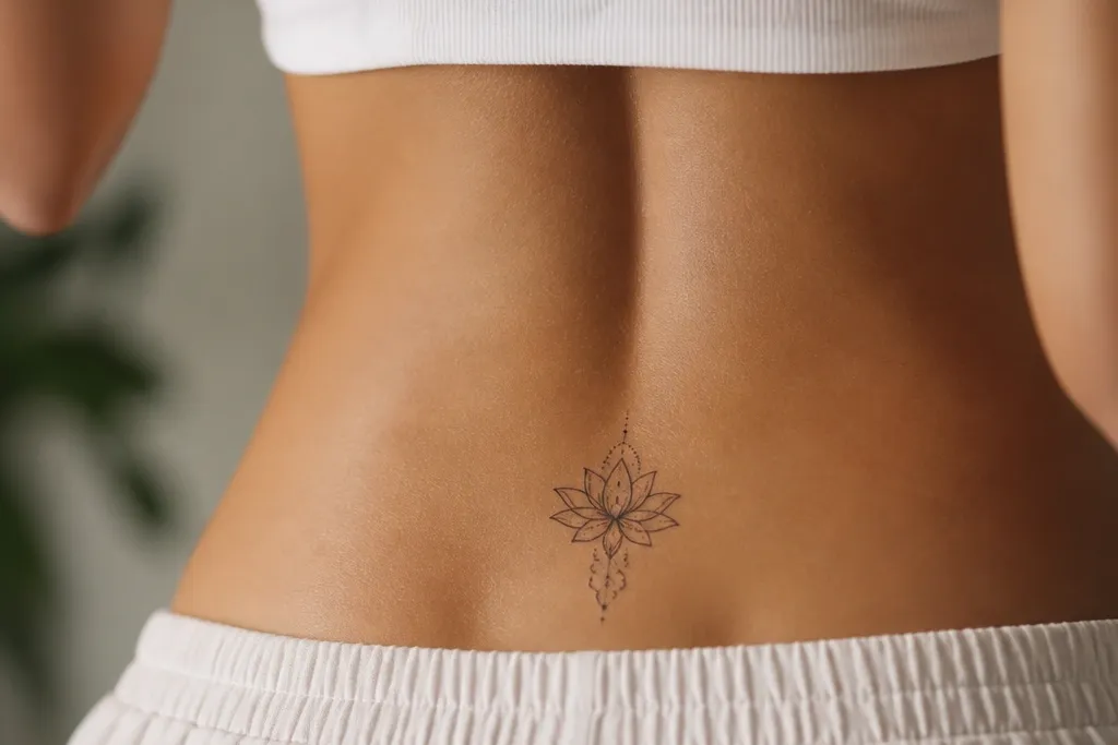 Pretty Tramp Stamp Tattoos for Smaller Areas