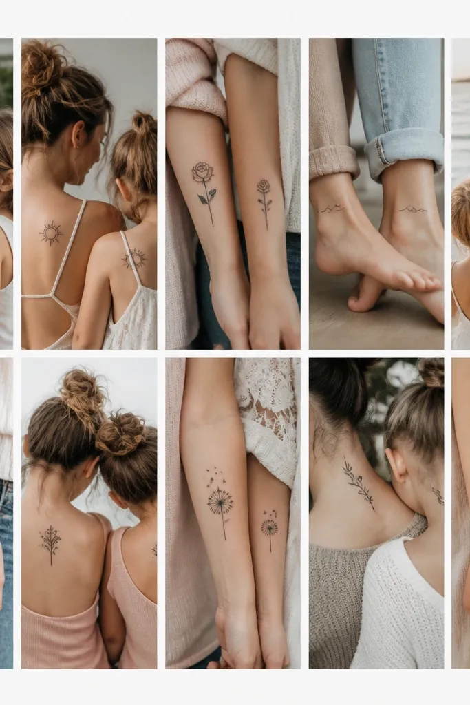 10 Steps To Choose Small Mom And Daughter Tattoos