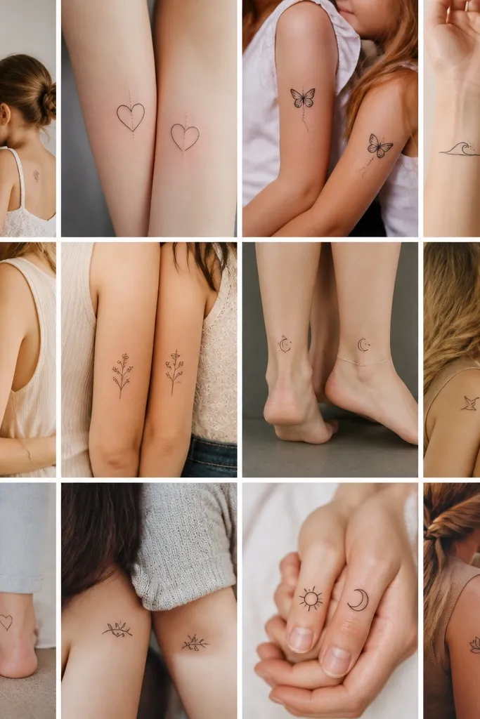 12 Tattoos For Mom And Daughter With Gorgeous Sentiment