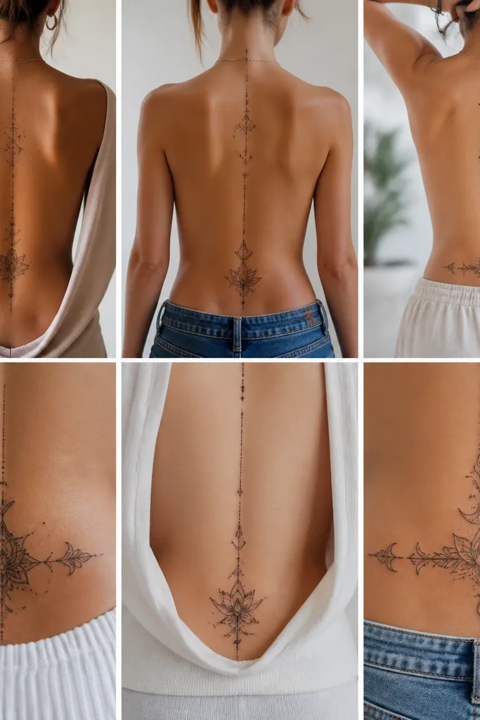 Quick Easy Steps for Pairing Tramp Stamp and Spine Tattoos